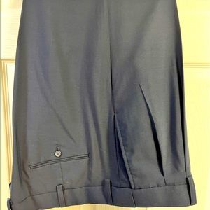 GS Perfect Fit dress slacks size 48/30 navy blue like new. Only worn once.